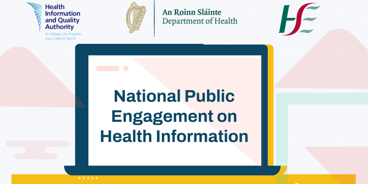 Irish public happy for their health information to be collected, used and shared electronically
