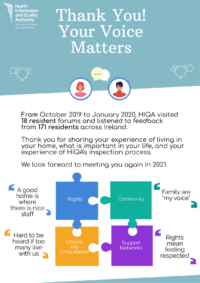 Resident forum poster 2020