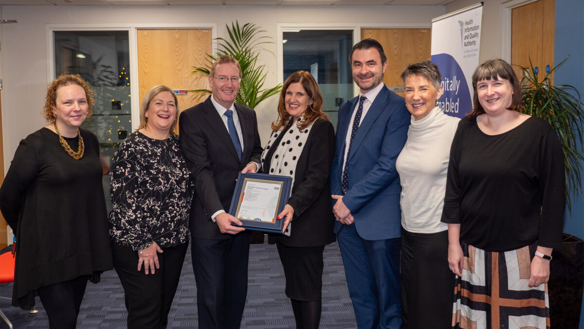 HIQA receives ISO accreditation