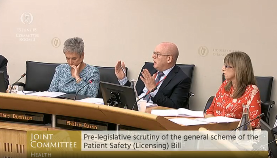 HIQA discusses healthcare licensing at Joint Oireachtas Committee on Health