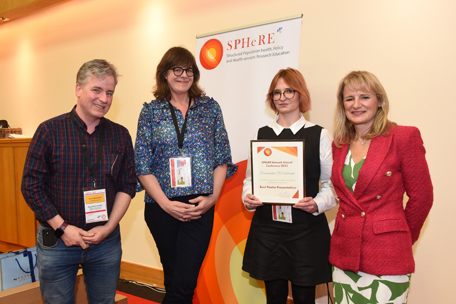 Best poster for National Care Experience Programme team