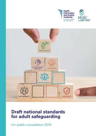Draft national standards for adult safeguarding